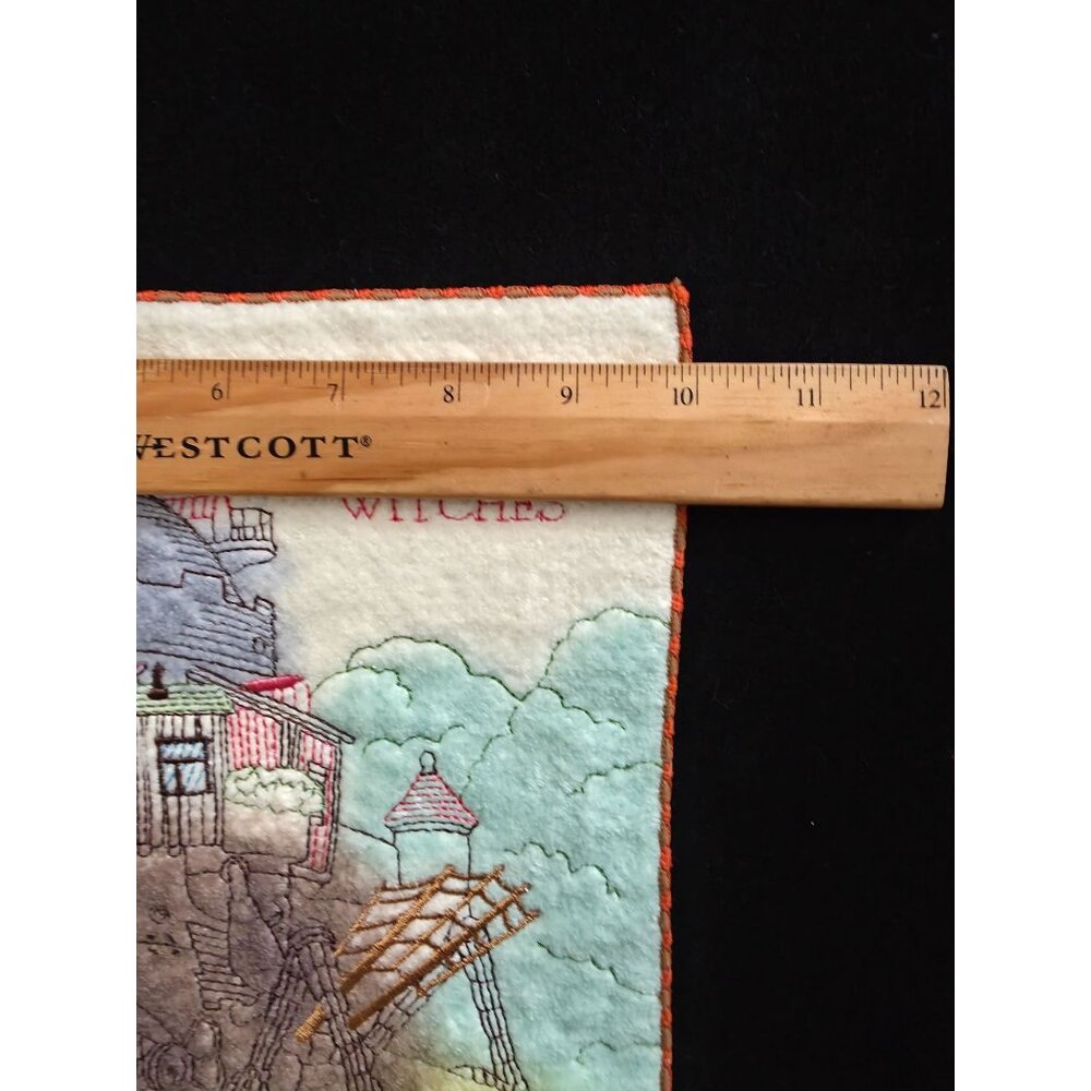 Studio Ghibli Park Exclusive Howl's Moving Castle Witch Valley Mini Towel 10x10" - Picture 4 of 6